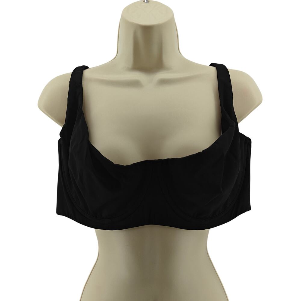 SheCurve Black Unlined Seamless Lift Bra 40E Style 209